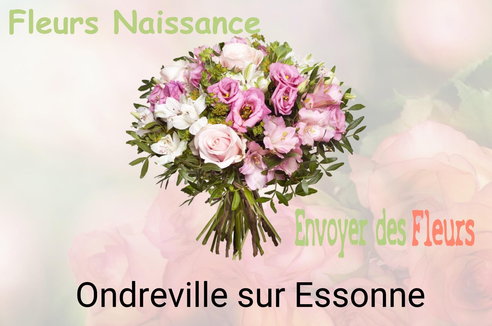 Bouquet de fleurs de naissance livré à Ondreville-sur-Essonne