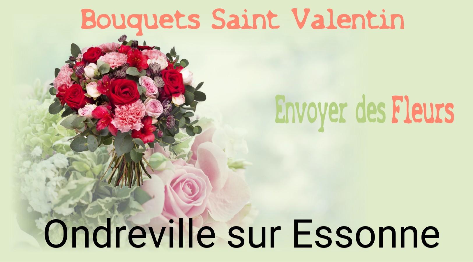 Roses de Saint-Valentin livrées à Ondreville-sur-Essonne